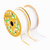 Cinta Organza con Lurex - Brooklyn - 39 mm x 10 metros - Art 1948 en internet