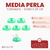 Media Perla Tornasol 6mm 460u x 25gr - tienda online