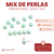 Imagen de Mix de Perlas Tornasoladas 8mm 100u x 25gr