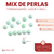 Imagen de Mix de Perlas Tornasoladas 8mm 500gr - 1950 unidades