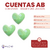 Cuentas AB Corazones 19mm x Bolson 500gr - 250 unidades en internet