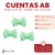 Cuentas AB Moño Bow Tie 22x15mm x Bolson 500gr - 185 unidades en internet