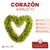 Corazon Arbusto 42x42cm - CandyCraft Souvenirs en Once