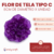 Flores de Tela Tipo C x unidad - CandyCraft Souvenirs en Once