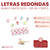 Letras Redondas 6mm Blanco Multicolor x Bolson 500gr 3200 unidades - comprar online