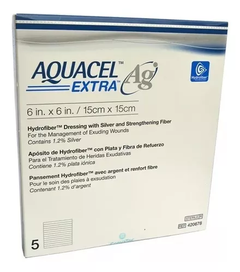 Aquacel Ag Extra - 10cmx10cm Caixa C/ 10 Unids - Convatec - comprar online