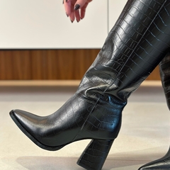 Bota Cano Longo Vera Preta - comprar online