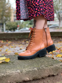 Coturno couro whisky na internet