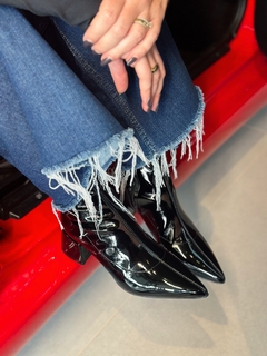 Bota Antonella Verniz Black