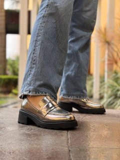 Mocassim tratorado ônix - comprar online