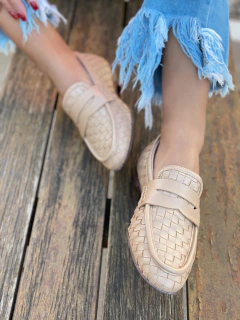 Mocassim Allisson Tressê Nude - Jamile Calçados Exposição