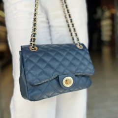 Bolsa medium Chanel Marinho - comprar online