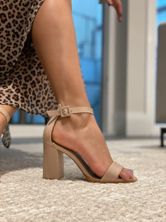 Sandália Mile nude - Jamile Calçados Exposição