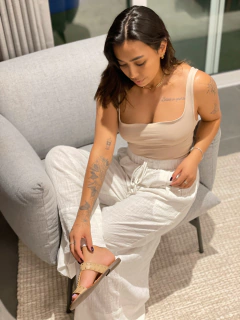 Rasteirinha Malu Nude - loja online