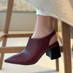 Sapato Pérola Bordô - comprar online