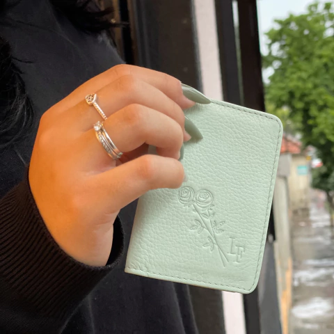 Porta Cartão Melinda Menta