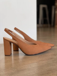 Scarpin Sandra Nobuck Dust na internet