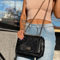 Bolsa Pirarucu Nina Preto