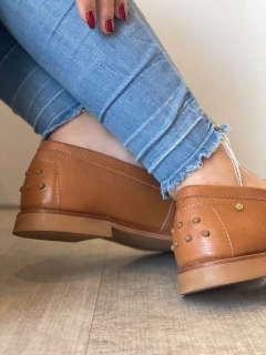 Mocassim Micaela caramelo