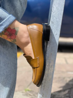 Imagem do Mocassim Brigite Camel