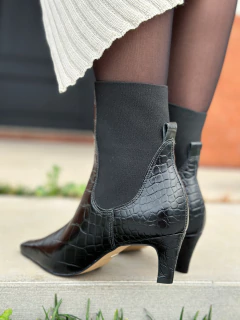 Imagem do Bota croco black Marcia