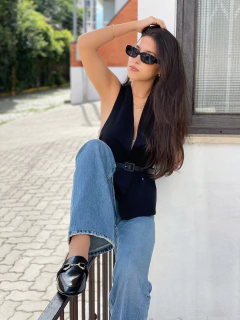 Mocassim verniz Black