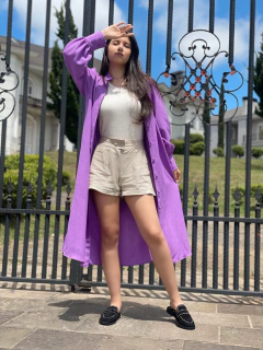 Mule suede black crystal - loja online