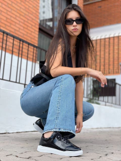 Imagem do Tênis couro verniz black