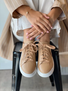 Tênis couro havana minimalista - comprar online