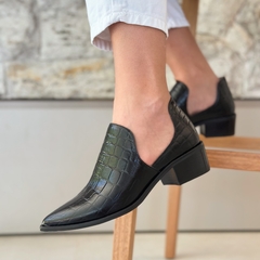 Sapato recortado Charlote preto - comprar online