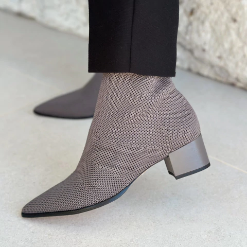 Bota Margot Gray Malha - comprar online