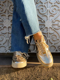 Tênis Dara Dourado - loja online