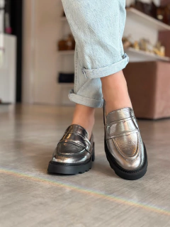 Mocassim tratorado ônix - comprar online