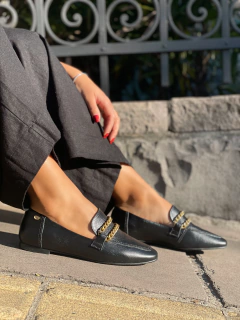 Mocassim Chain black - loja online