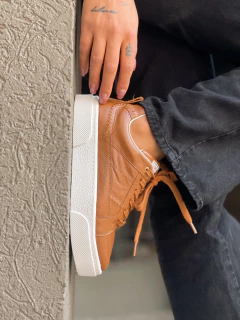 Imagem do Tênis Eloá couro Caramelo