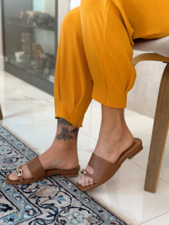 Tamanco Vera Caramelo - loja online