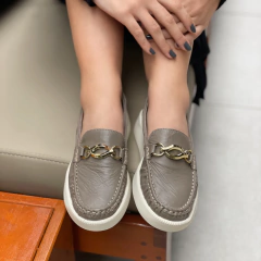 Mocassim Camila Fendi
