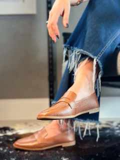 Mocassim Lavinia Caramelo na internet