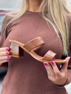 Tamanco Âmbar chocolate - loja online