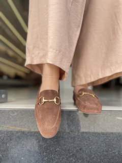 Mocassim Denise Camurça Brown - Jamile Calçados Exposição