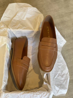 Mocassim Lavinia Caramelo - Jamile Calçados Exposição