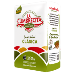 Yerba Clásica 500 gr. x 10 u. - Yerba La Cumbrecita