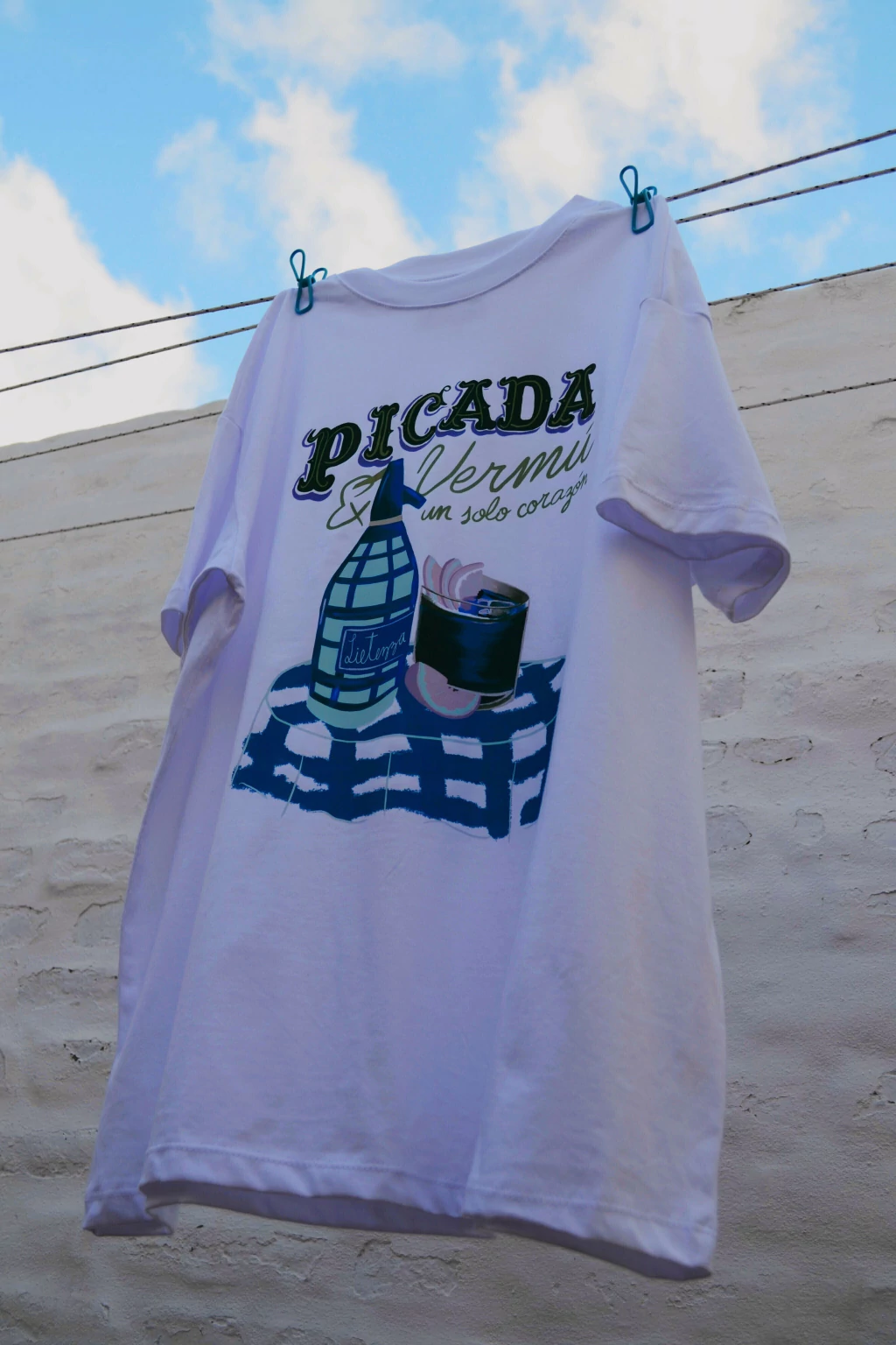 Remerón Blanca con verde Picada&Vermú