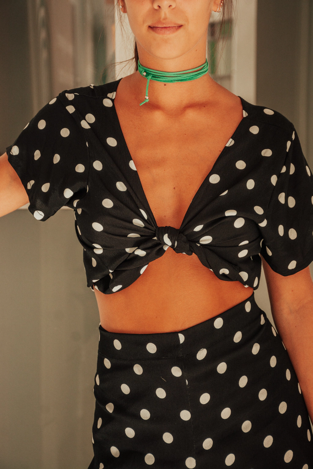 Blusa Margherita Lunares Grandes