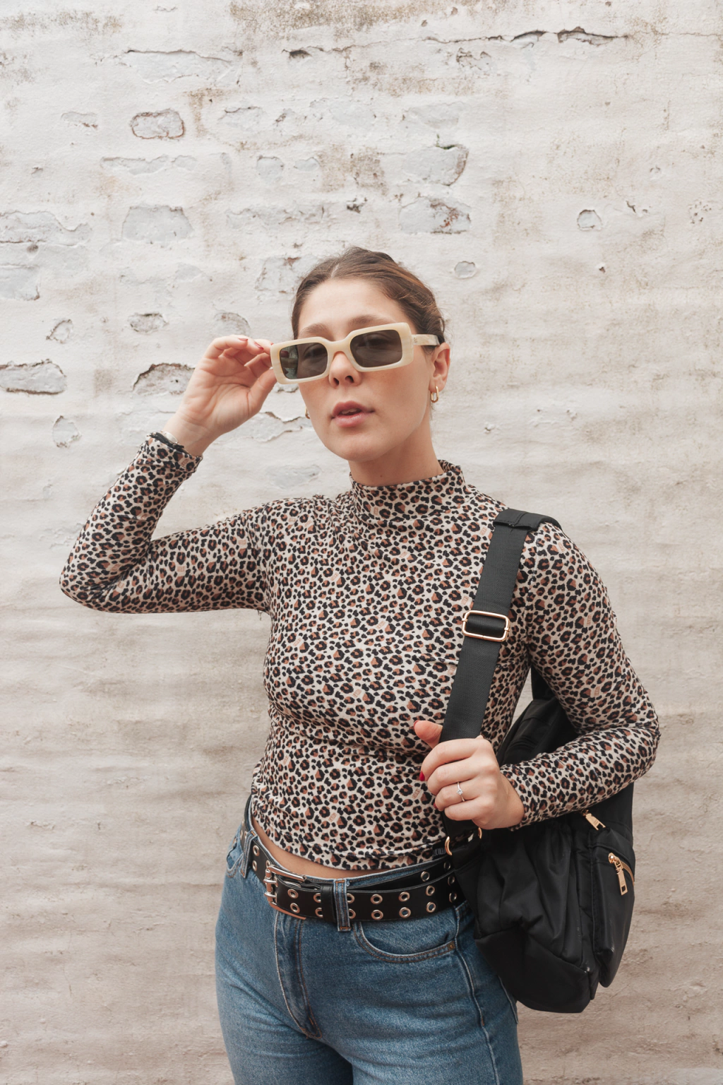 Polera Jerónima Leopardo plush