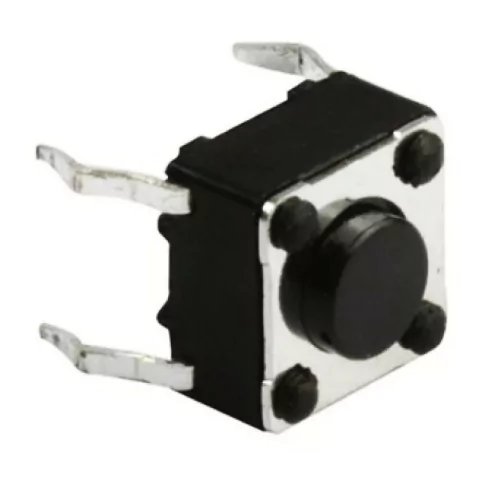 10Pçs Chave Push Button 4 Terminais Micro Chave 6x6x5