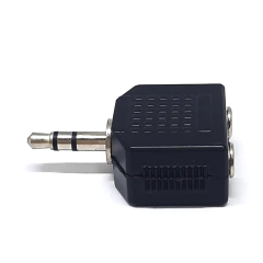 Adaptador Plug P2 Stereo para 2 Fêmeas P2 Stereo na internet