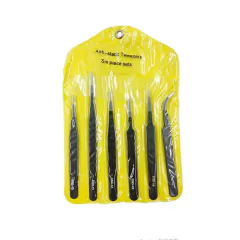 Kit De Pincas Antiestáticas 06 Unidades