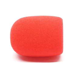 Espuma Microfone Sm58 70x62x33mm Vermelha 5un na internet