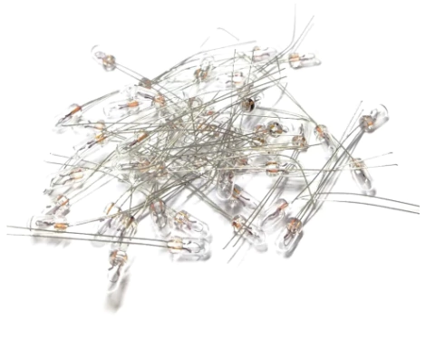 Kit Lâmpada Bosch 12v 1.2w 3mm Branca 100Un